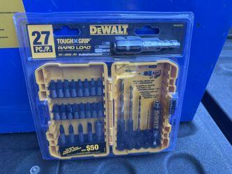 Dewalt Screwdriver bit set with drill bits new in package