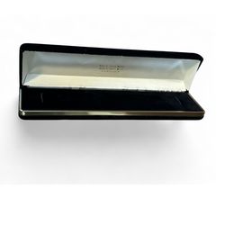 Vintage velvet rectangular jewelry case box