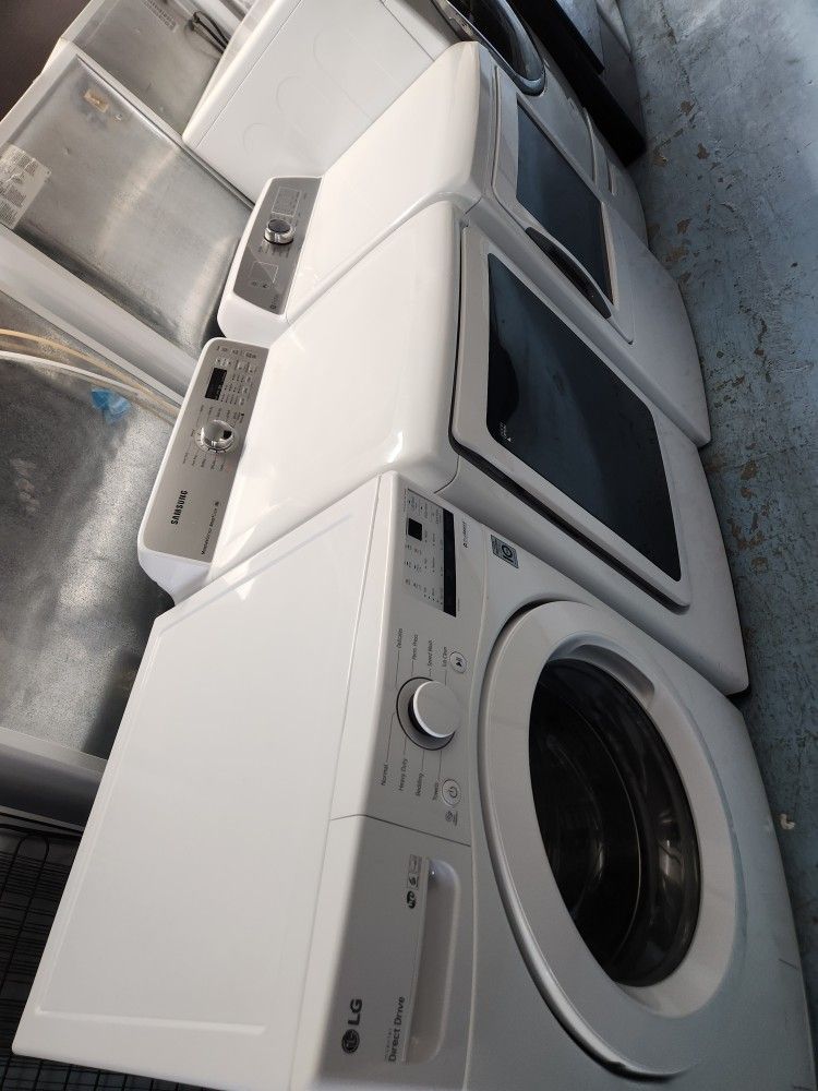 Washers, Dryers and Refrigerators