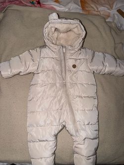 Baby Puffer Snowsuit with Hood