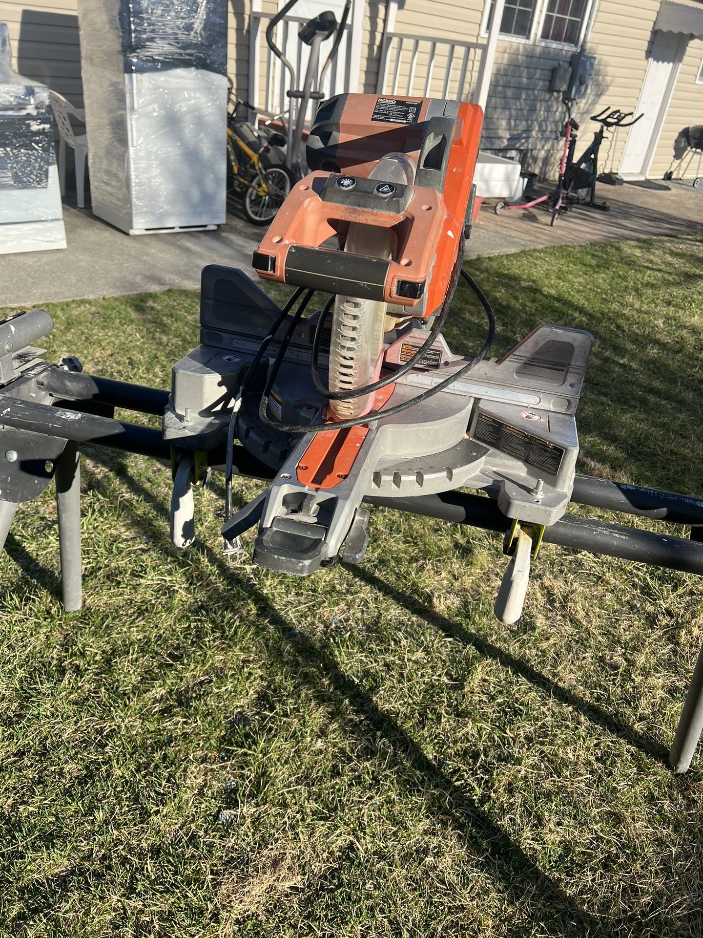 Ridgid Miter Saw Stand Included