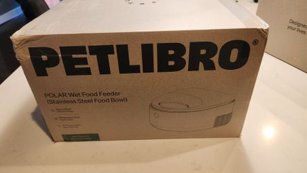 Petlibro POLAR Wet Food Feeder (2026 model) New with Stainless Steel Bowl