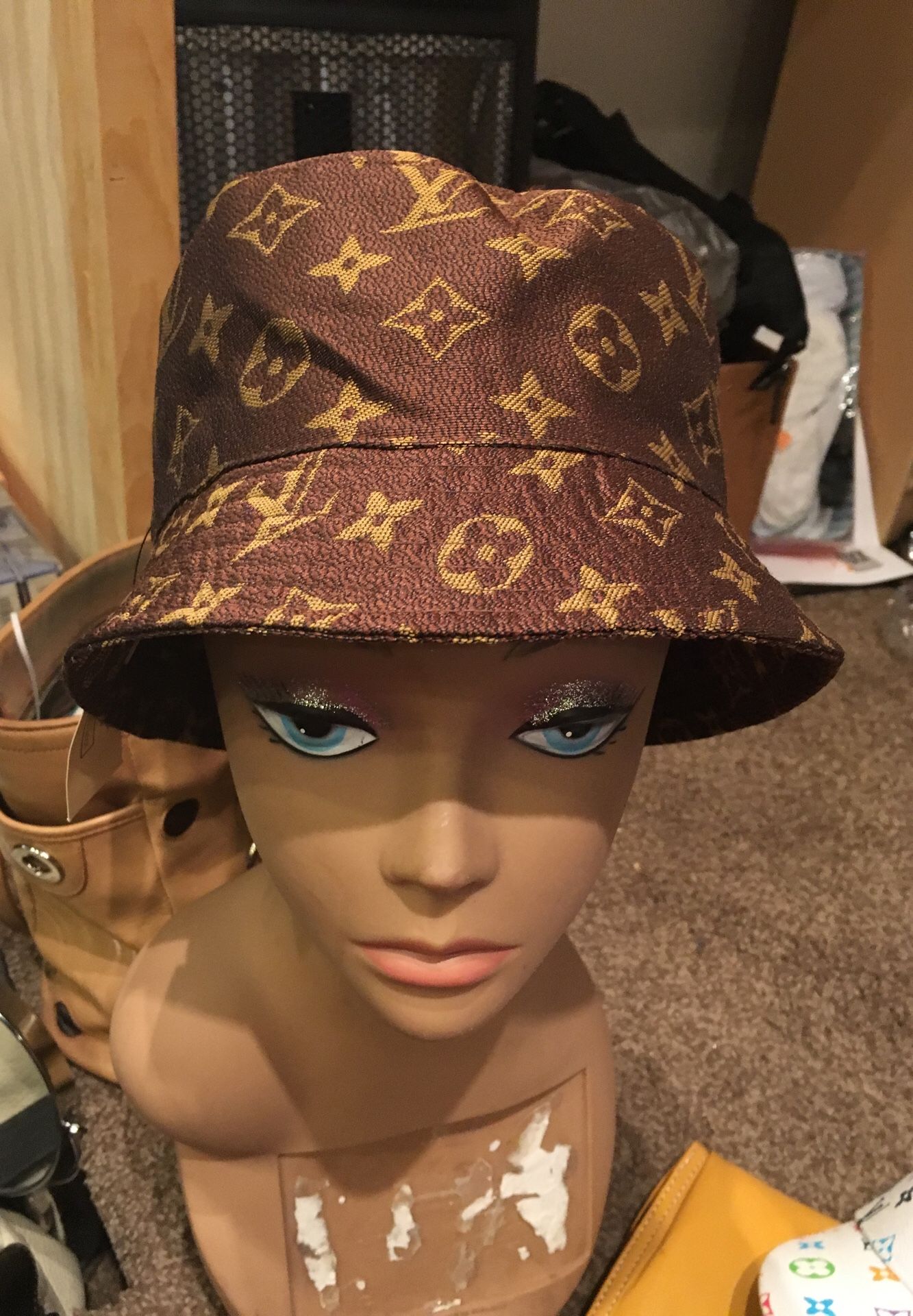 Authentic Louis Vuitton Paris bucket hat