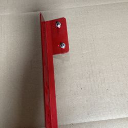 Universal License Plate Relocator Red