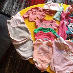 Newborn Girls Clothes 0 to 3 Months And Accessories 