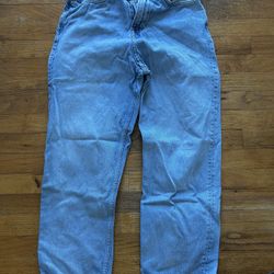 Men's Light blue H&M baggy jeans size 29 x 30"