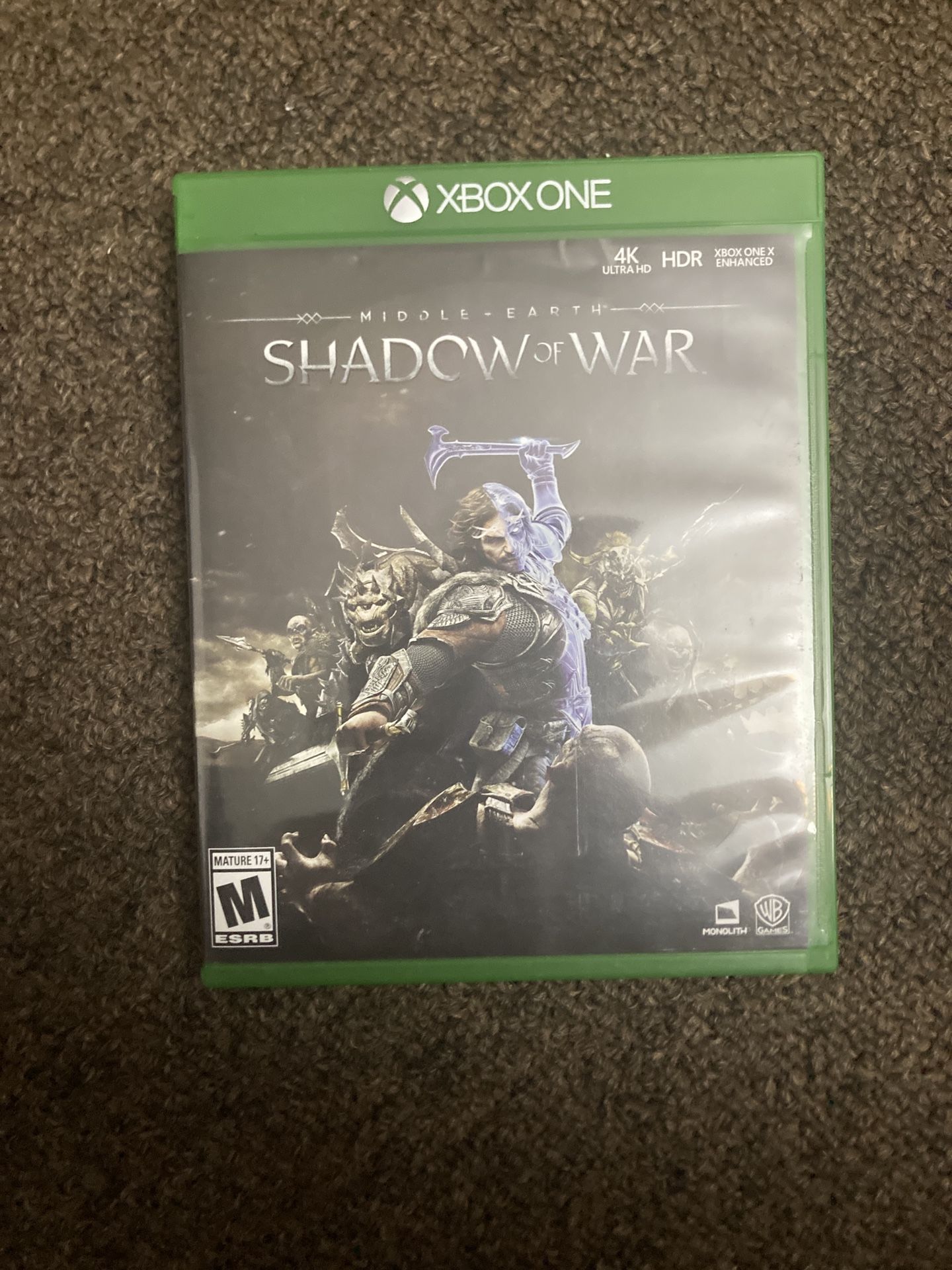 Shadow Of War Xbox One
