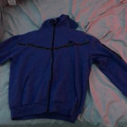 Nike tech fleece worn blue Clearance