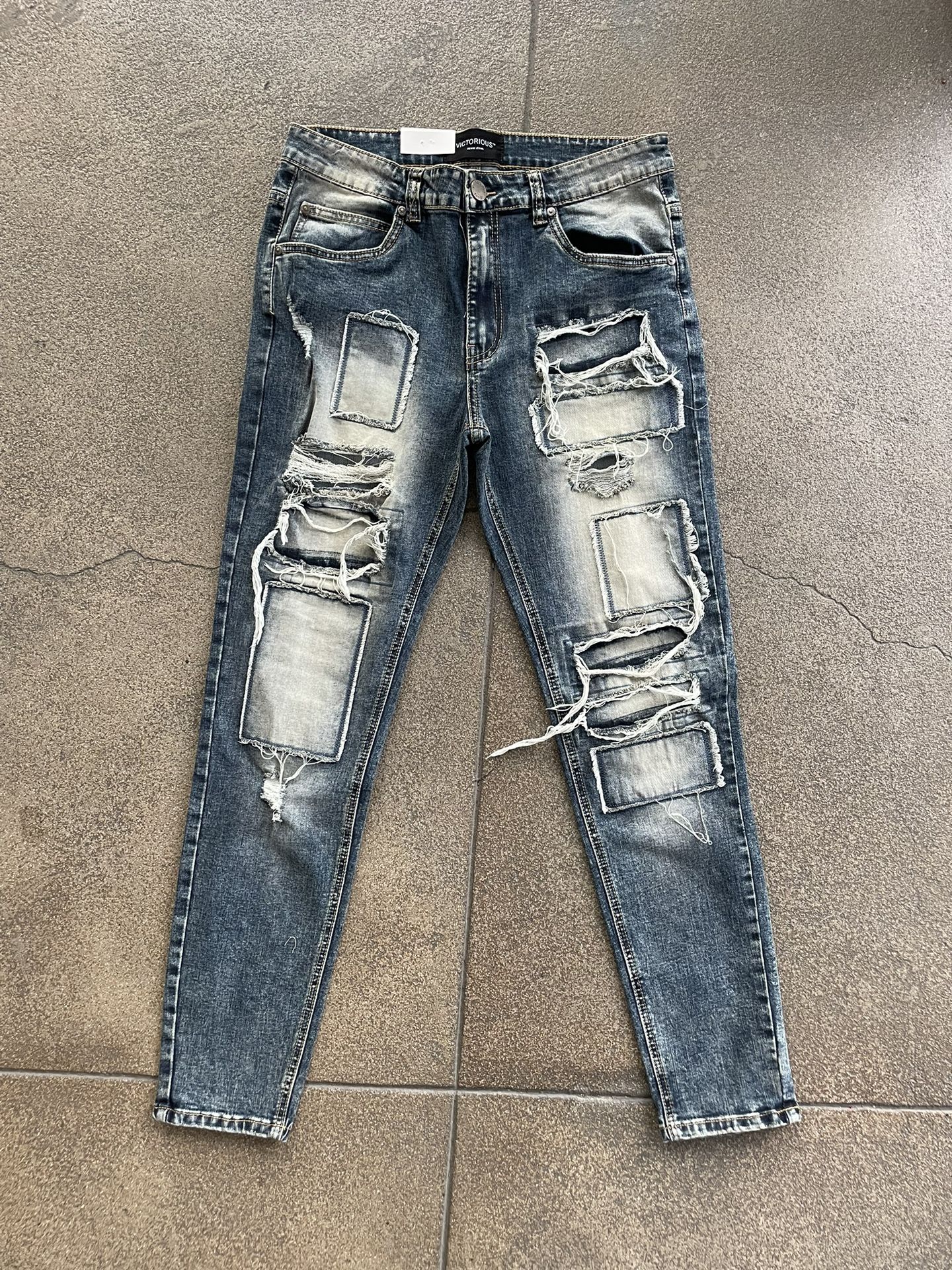 Men’s Jeans Patch Work HUGE BLOWOUT SALE 