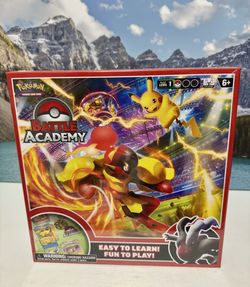 Pokemon TCG 2024 Edition: Battle Academy - Factory Sealed Box - 3 Complete Decks