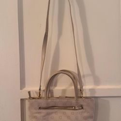 Kathy Ireland Monogram Microfiber Satchel Bag