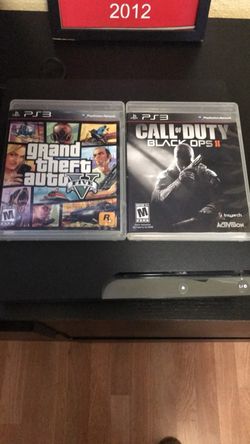 Ps3 with two games