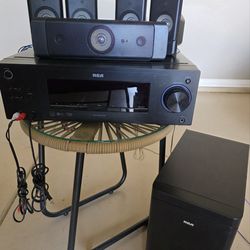 RCA RT2870R 5.1 Home Theatre System. No remote