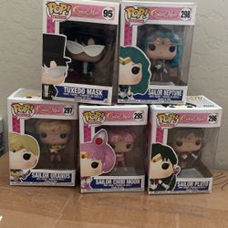 Sailor Moon Funko Pops  30$ Each Or All 100$
