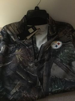 NFL Pittsburgh Steelers 3/4 zip Brand New With Tags