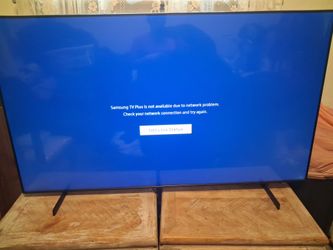a Samsung 65" Class AU8000 Crystal UHD 4K Smart TV