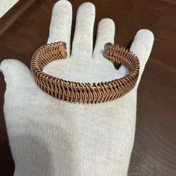Large Handmade Copper Cuff Bracelet! ✨
