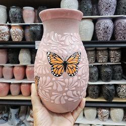 💥💐Talavera Flowers Vase 💐 Etsy Casamxartesanalstore 