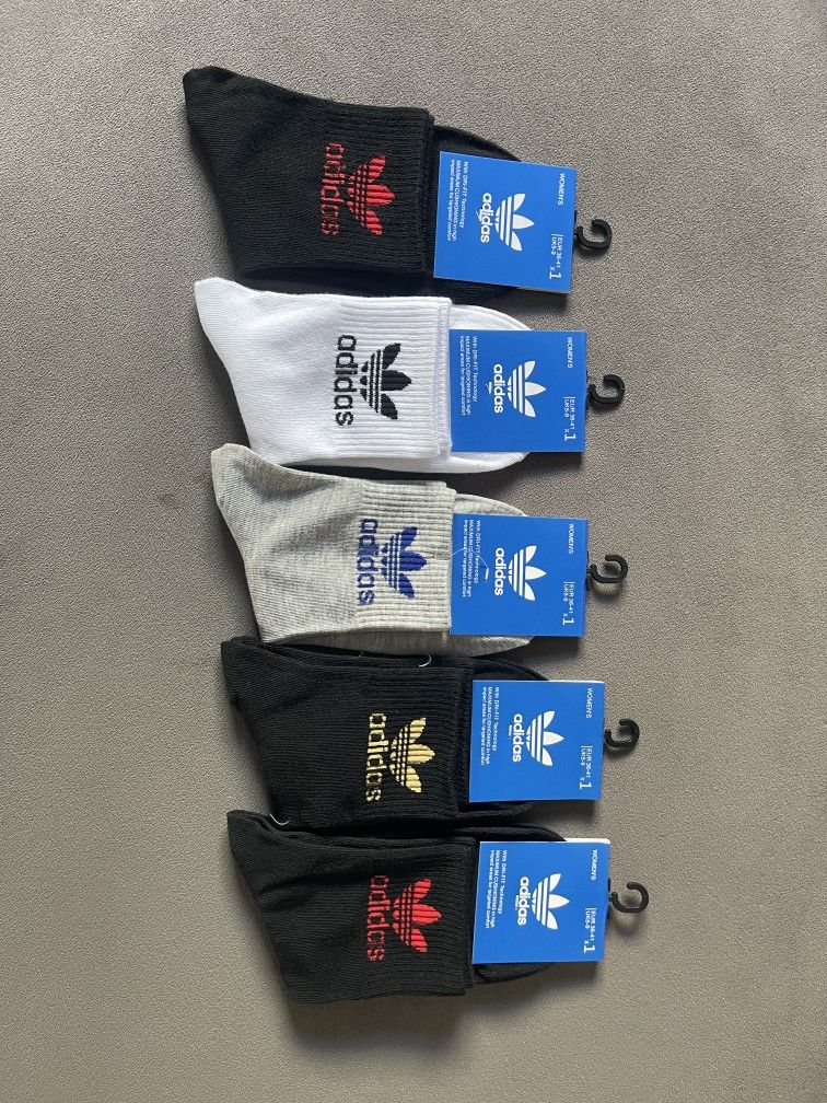 Adidas Women's Crew Socks (5 Pack)