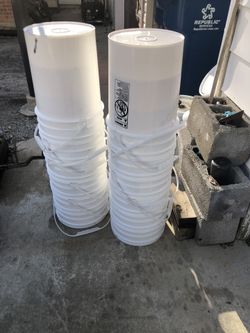 5 Gallons Buckets Clean