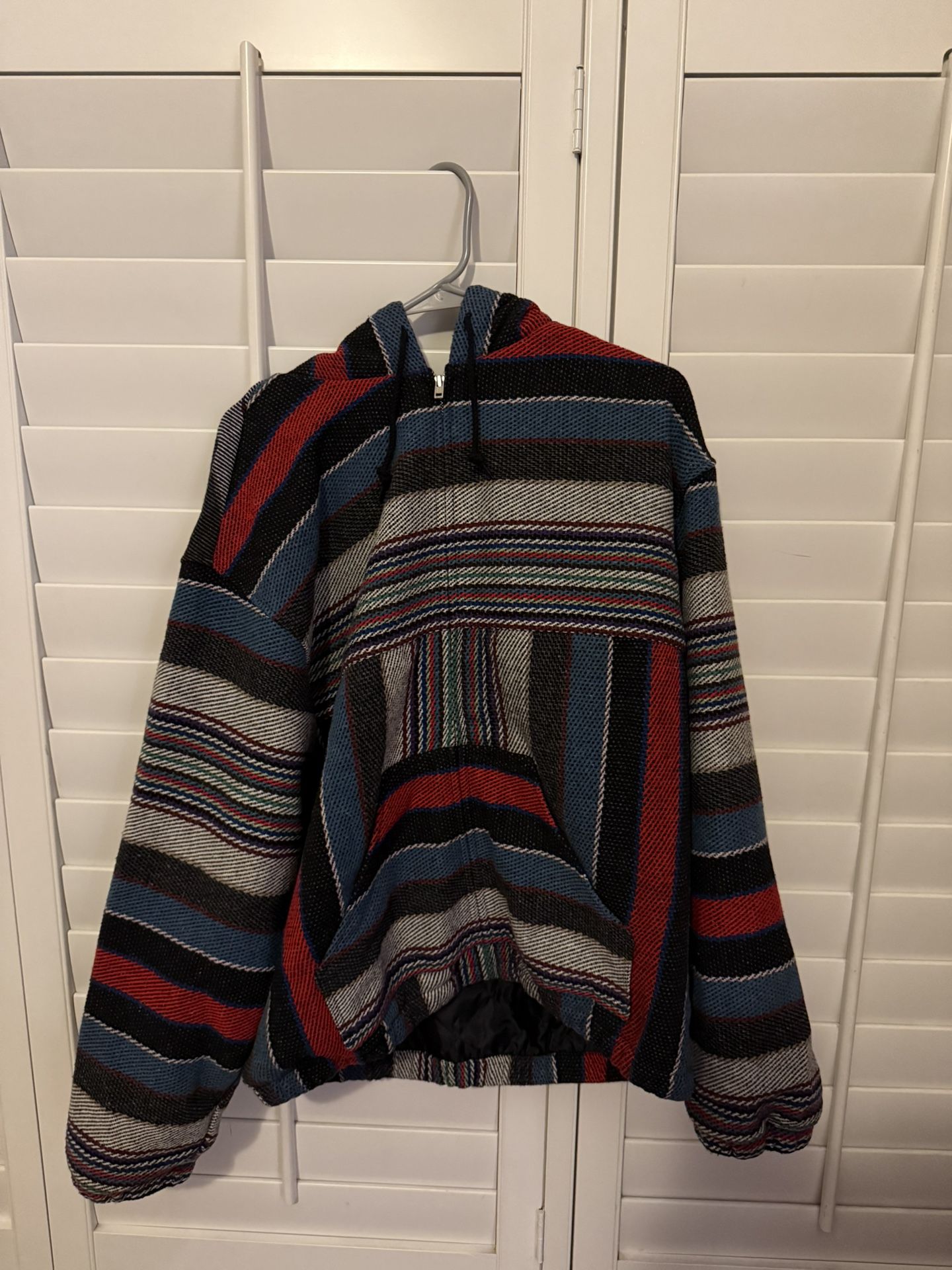 Supreme Woven Stripe Hooded Jacket