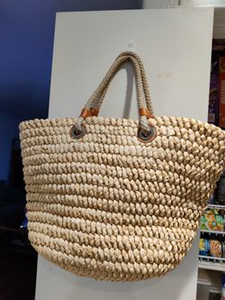 Straw Tote Bag