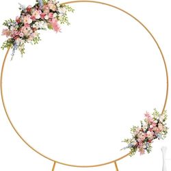  Metal Round Balloon Arch 6.8 Ft