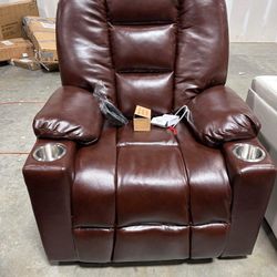 Power Lift Recliner Chair with Cup Holders, Living Room Theater Seating
