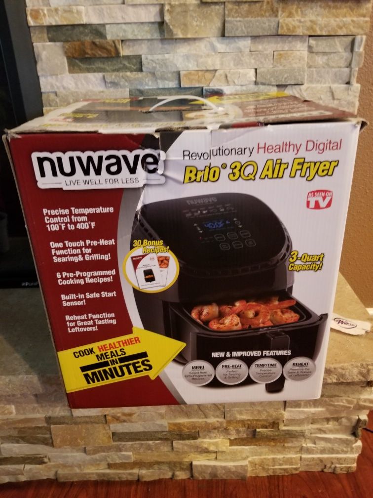 Nuwave Brio 3Q Air Fryer - Main Image