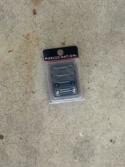 Pierced Nation 14G Barbell Piercing Set