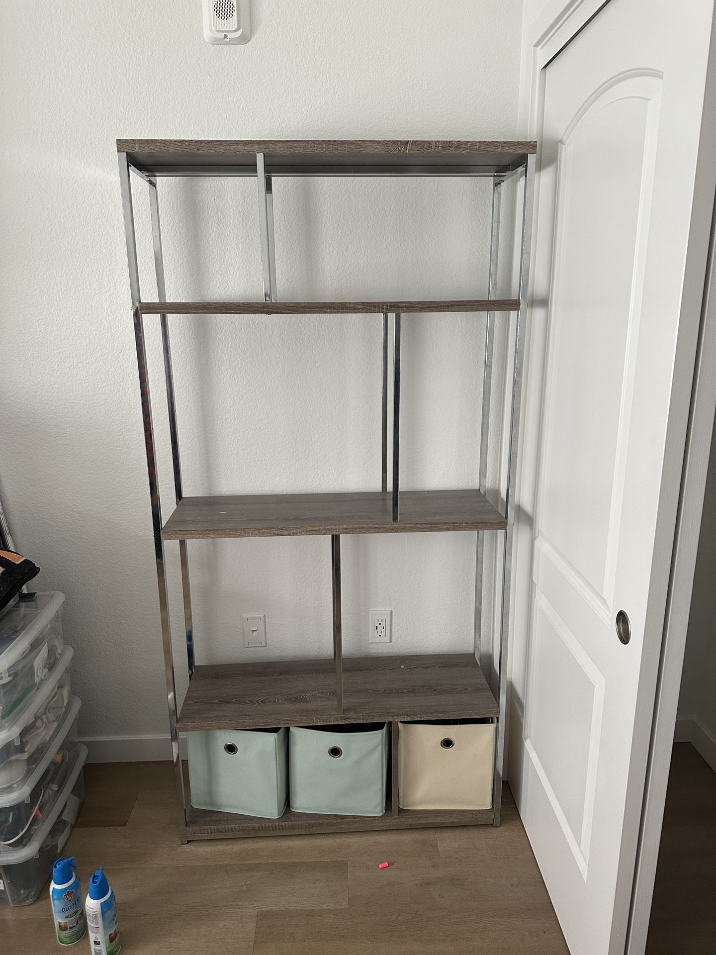 Bookshelf With Cubbies