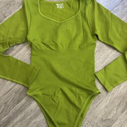OQQ Bodysuit Size M/L New 