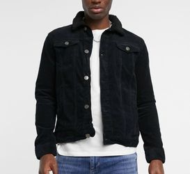 TIME AND TRU, SIZE JUNIORS SMALL,-4-6 BLACK JACKET