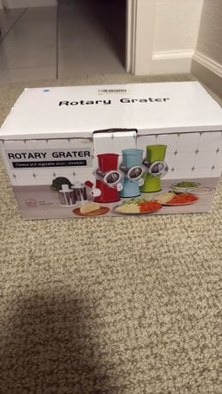 Rotary Grater Cheese And Veggie Slicer/shredder