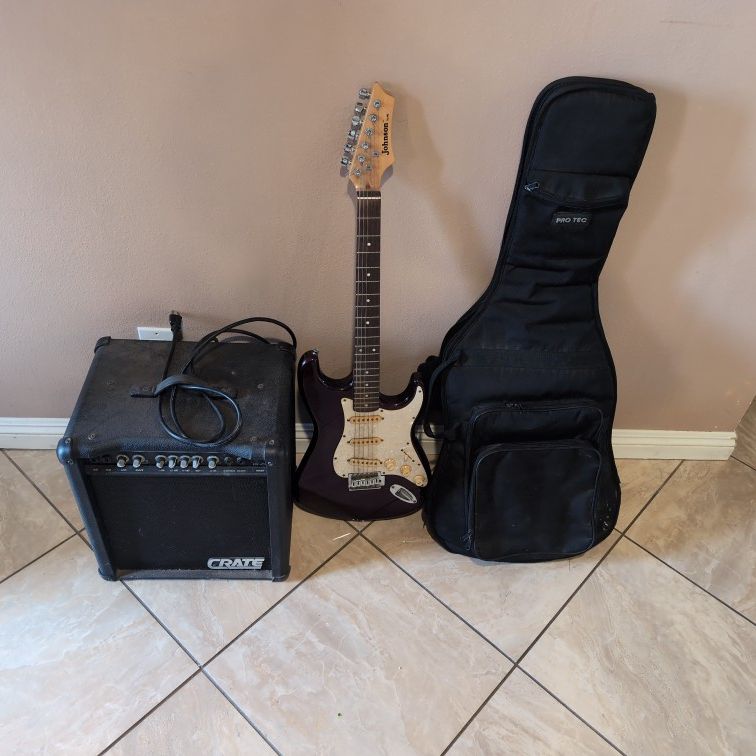 Electric Guitar And Speaker 