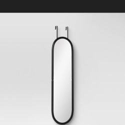 Black Wall Hanging Mirror 