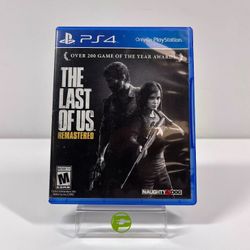 The Last Of Us Remastered (Sony PlayStation 4 PS4, 2014)