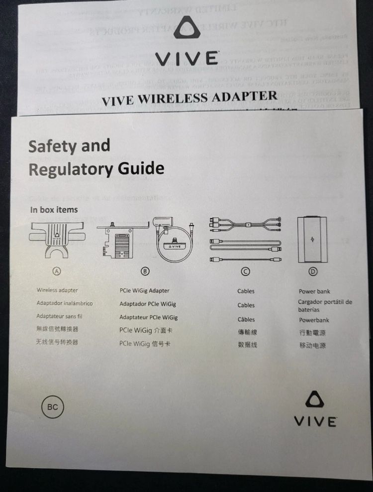 HTC Vive Pro VR Bundle Wireless & Wired, Base Stations, Controllers, Extras