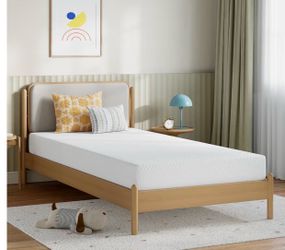 8 Inch Twin Size Mattress, Twin Memory Foam Mattress with Comfortable & High-Density Support Foam for Cool Touch & Pressure Relief Mattresses in a Box