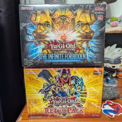 Sealed Yu-Gi-Oh Mini Boxes Bundle – Retro Pack + Infinite Forbidden (1st Ed)
