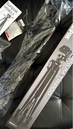 Sunpak 5858DLX Aluminum Tripod with Pan & Tilt Head