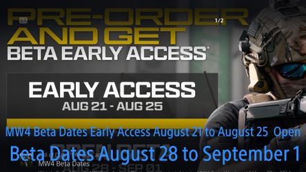 Call Of Duty Modern Warfare 4 Dates