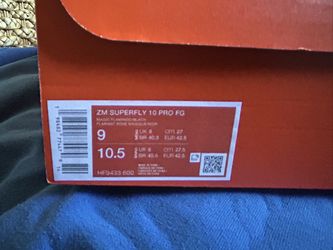 Nike Mercurial ZM Superfly Pro Size 9