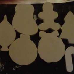 Christmas Ornaments For Kids To Paint Come With Brush And Paint