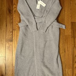 UGG Lenny Robe Cloudy Grey Size Small