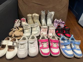 Toddler Girls Shoe Lot – Nike & More