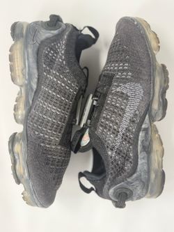 Size 7 Women Nike Air Vapormax FlyEase 2020 FK black/gray Running 🏃♀️ shoes EUC