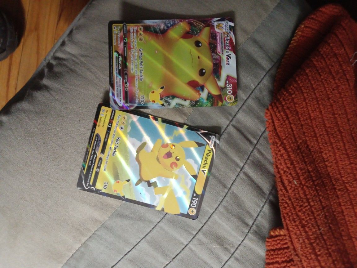 Pikachu Vmax Cards 