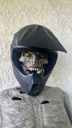 Matte Black Motocross Helmet