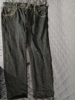 Straight Leg Denim Jeans